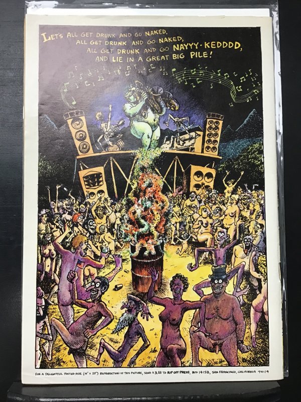 The Fabulous Furry Freak Brothers #5 Second Print Cover