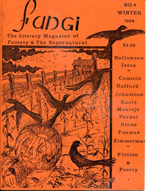 FUNGI QUARTERLY #4, VF, Halloween, 1984, rare, Fungoid Press, Fanzine