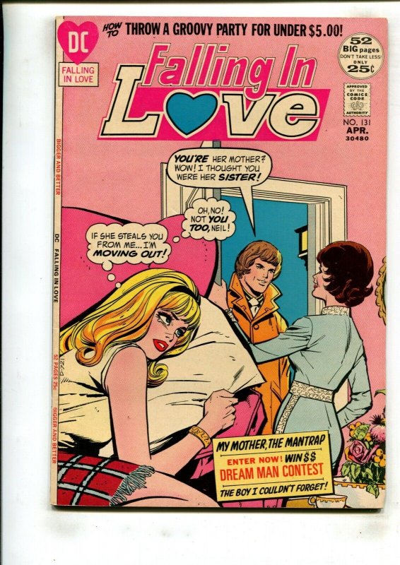FALLING IN LOVE #131 (8.0) MANTRAP!! 1972