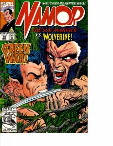 Lot Of 2 Marvel Comic Book Namor Sub-Mariner #24 26  AH12