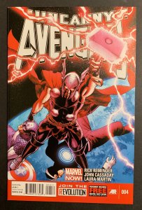 Uncanny Avengers #4 (2013) Red Skull becomes Red Onslaught