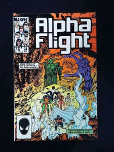 Alpha Flight #24  Marvel Comics 1985 Vf