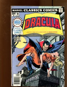 Marvel Classics Comics Dracula #9 - Gil Kane Cover Art! (6.0/6.5) 1976