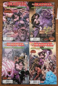 Mrs. Deadpool & the Howling Commandos 4PC LOT #1-4 Complete Run (8.5) 2015