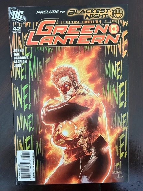 Green Lantern #39 Ivan Reis / Oclair Albert Cover (2009)