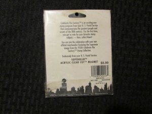 1998 SUPERMAN USPS Stamp 4.25 Magnet SEALED