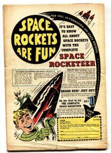 Tom Corbett, Space Cadet Vol. 2 #2 1955- slying saucer cover comic book