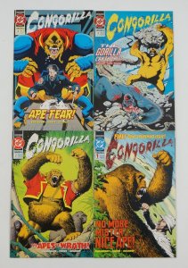 Congorilla #1-4 VF- complete series - steve englehart/neil vokes congo gorilla 