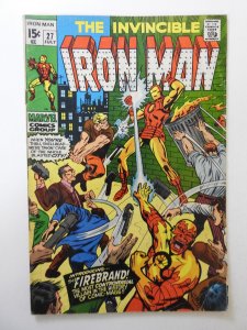 Iron Man #27 (1970) VG Condition!