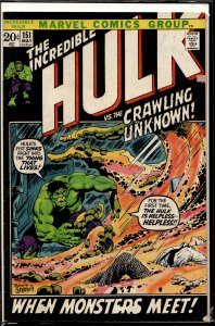 The Incredible Hulk #151 (1972) Hulk