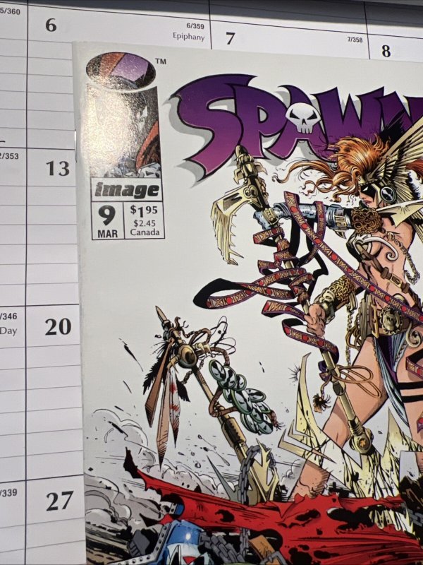 SPAWN #9 IMAGE 1993 1ST PRINT MCFARLANE