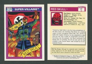 1990 Marvel Comics Card  #81 (Red Skull)   NM+