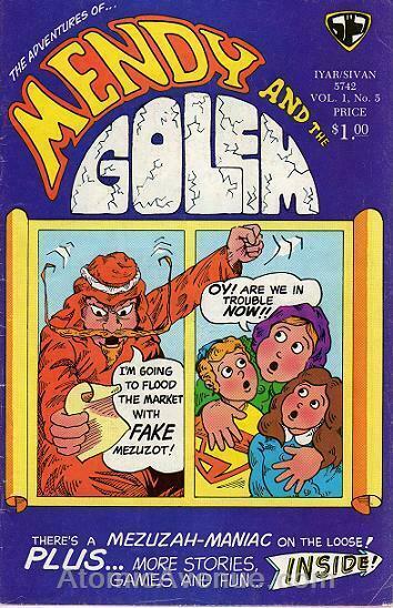 Mendy and the Golem #5 VG; Mendy | low grade comic - save on shipping - details