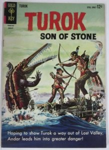 TUROK SON OF STONE (Gold Key, 1/1964) 37 FINE COMIC BOOK