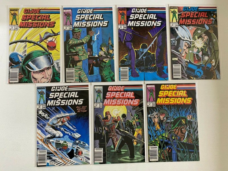 G.I. Joe Special Missions Comic Lot 15 Diff #1-23 AVG7.0(Range6.0-8.0)(1986-89)