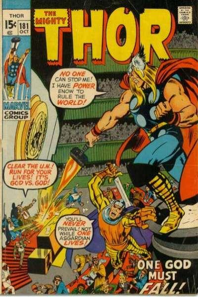 Thor (1966 series)  #181, VG (Stock photo)