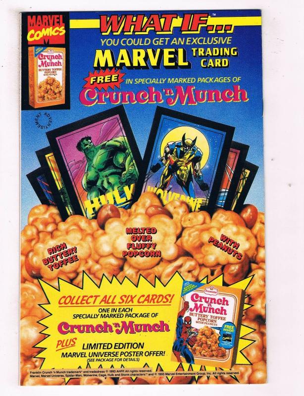 The New Warriors #36 VF Marvel Comics Comic Book Jun 1993 DE40 AD14