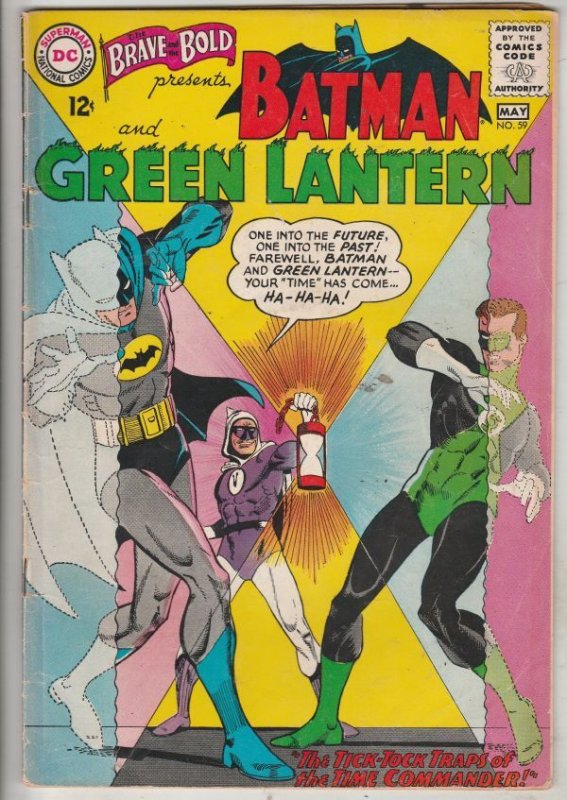 Brave and the Bold, The #59 (May-65) FN Mid-Grade Batman