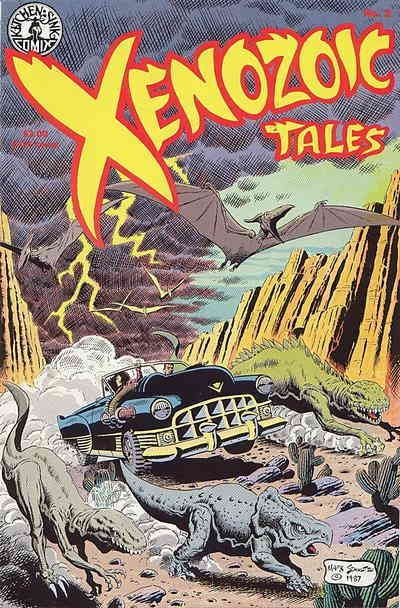 Xenozoic Tales #2 FN ; Kitchen Sink | 1st print Mark Schultz