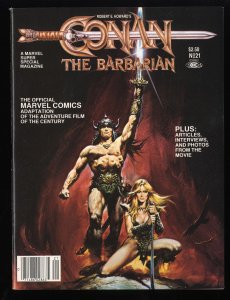 Marvel Super Special #21 FN/VF 7.0 Conan the Barbarian!