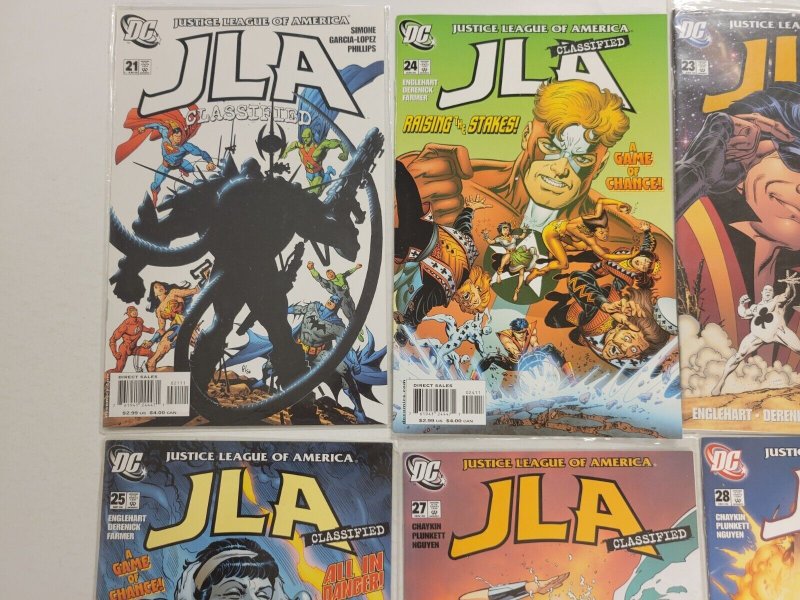 6 JLA DC Comic Books #21 23 24 25 27 28 5 TJ18