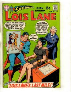 Superman's Girlfriend Lois Lane #100 VG DC Silver Age Comic Book Smallville J370