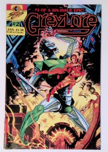 Greylore #2 (Jan 1986, Sirius) 7.5 VF-