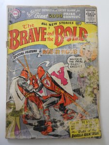 The Brave and the Bold #7 (1956) FR Condition cover detached, moisture stain