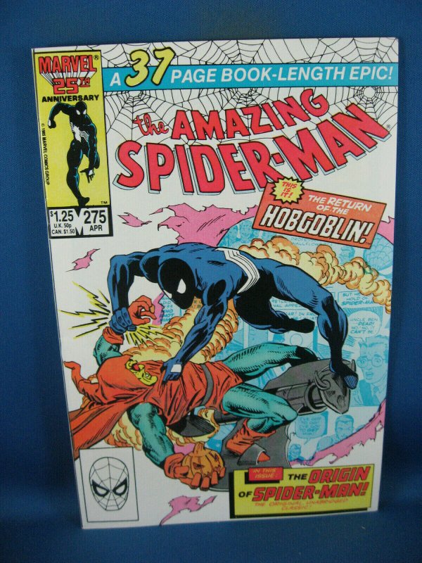 AMAZING SPIDERMAN 275 VF NM HOBGOBLIN 1986