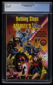 Amazing Spider-Man #375 CGC NM 9.4 White Pages Venom!