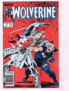 Wolverine # 2 VF Marvel Comic Book X-Men Cyclops Storm Rogue Silver Samurai J58