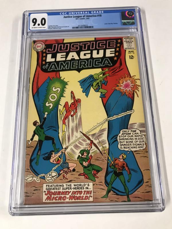 Justice League (1st Series) #18 CGC 9.0