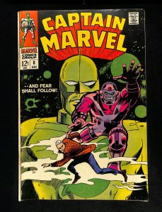 Captain Marvel (1968) #8 Silver Age