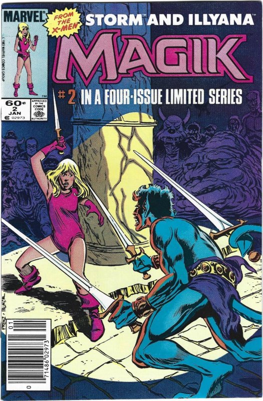 Magik (Storm and Illyana Limited Series) #2 (1984)