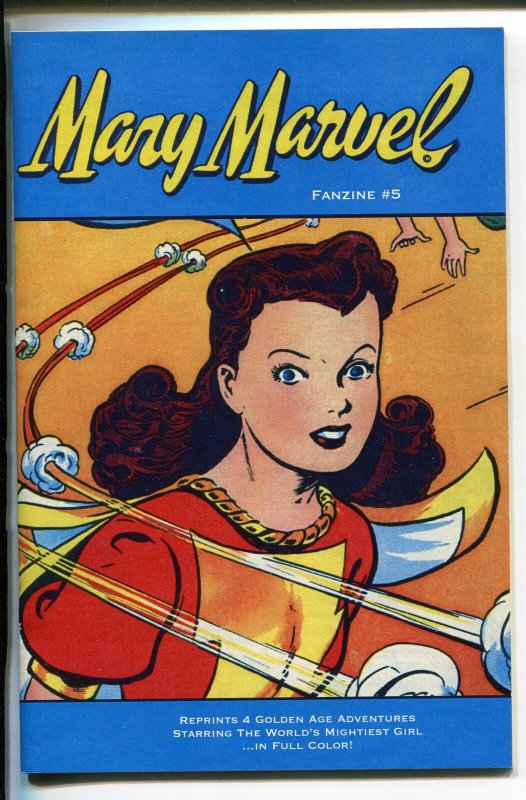 Mary Marvel Fanzine #5 2005- Golden Age Reprints