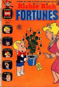 Richie Rich Fortunes   #8, Good- (Stock photo)
