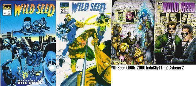 WILD SEED (1995-2000 INDO CITY) 1-2,Ash2  Ronald King's COMICS BOOK