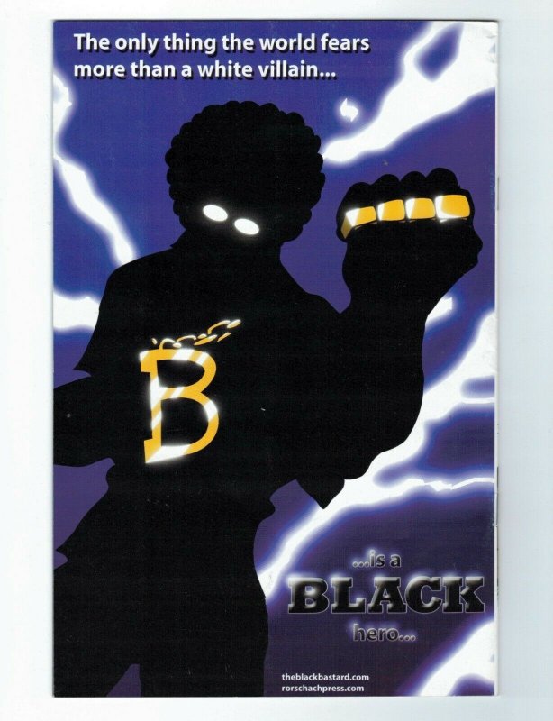 Black Bastard Special #1 FN signed by Matthew Mohammed - Blaxploitation comic 