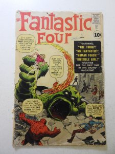 Fantastic Four #1 (1961) FR Condition see desc