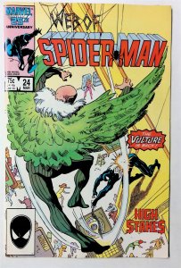 Web of Spider-Man, The #24 (March 1987, Marvel) FN/VF