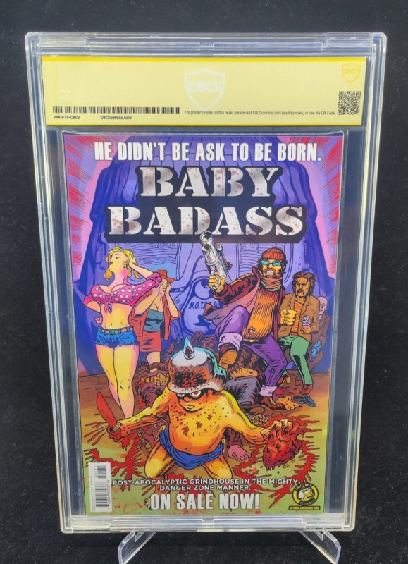 Danger Doll Squad: Galactic Gladiator #1 - Signed Dan Mendoza - CBCS 9.6 - 2018