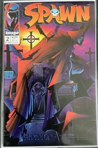 Spawn #2 (1992, Image) 1st app of Violator (Clown); 2nd app of Spawn. NM+