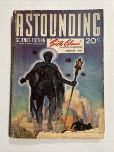 Astounding Science Fiction Pulp January 1941 Volume 26 #5 Poor