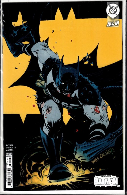 Absolute Batman #1 Craig Cover (2024)