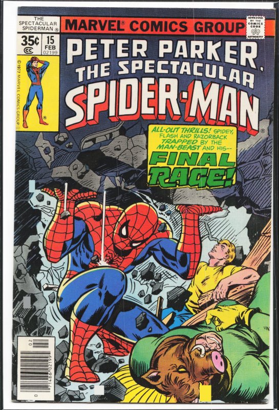 The Spectacular Spider-Man #15 (1978) Spider-Man