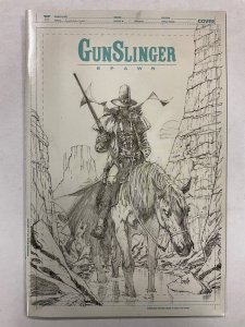 Gun Slinger Spawn #1 Cover H Capullo Sketch cover