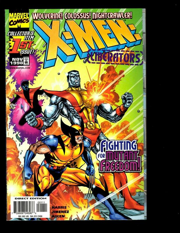 11 Comics X-Men Earthfall Sword 1 2 3 4 Vulcan 2 3 Fairy 2 Liberators Lost+ EK13