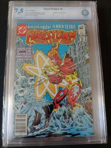 FURY OF FIRESTORM #3 CBCS 7.5 KILLER FROST