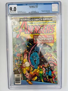 Avengers #167 CGC 9.0 Behold The Guardians Of The Galaxy! (1978)