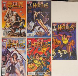 *Hercules (Topps '96, of 5) 1-5  5hg bks